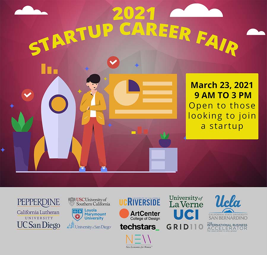 2021 Startup Career Fair event