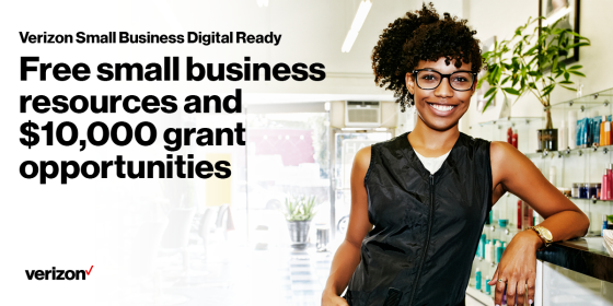 Verizon Small Business Digital Ready (New round of grants is now open!)