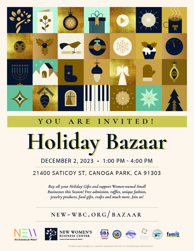 20221203 Holiday Bazaar Flyer EN